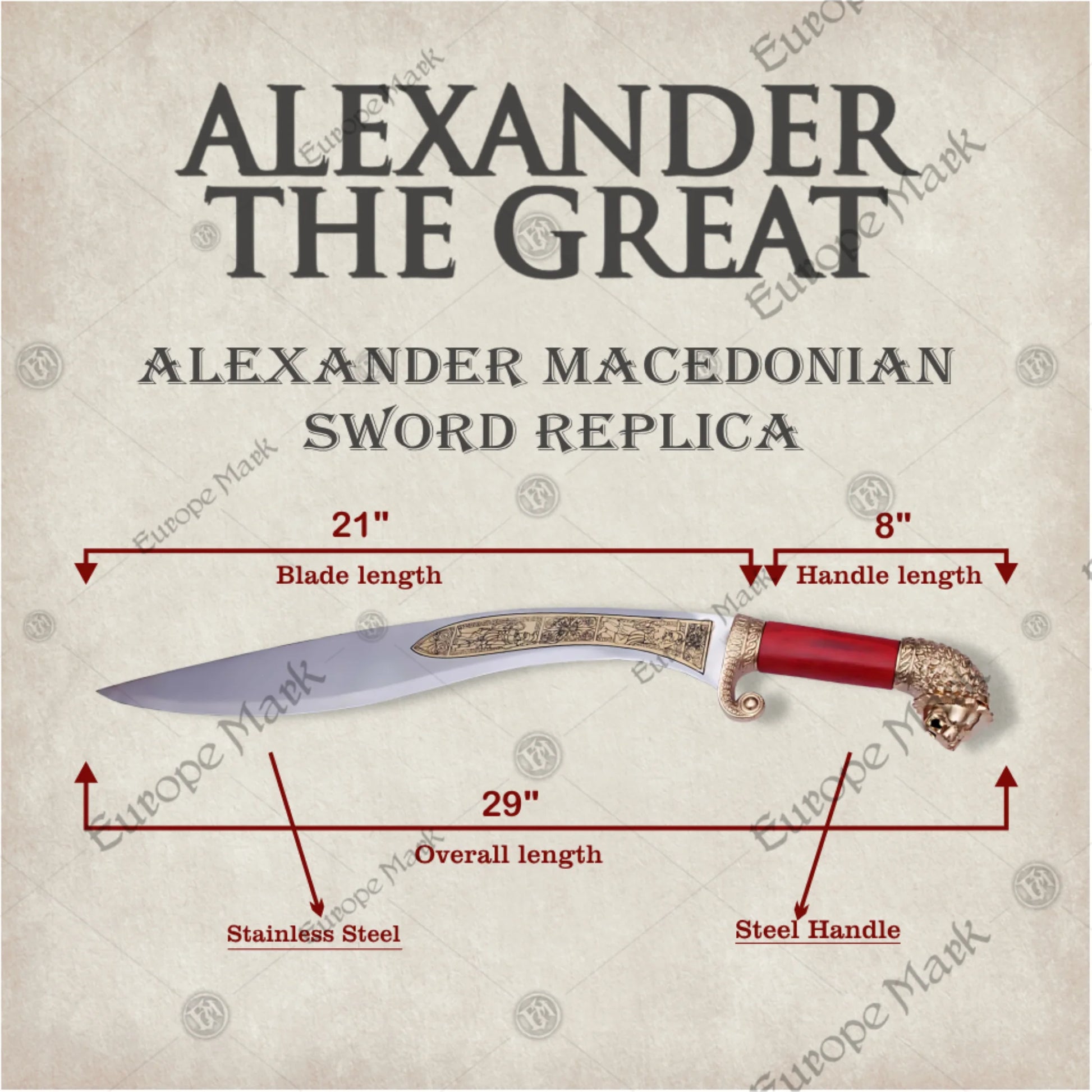 Alexander Sword Macedonian Replica