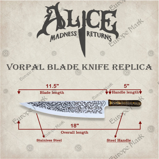 Alice Madness Returns Vorpal Knife Prop