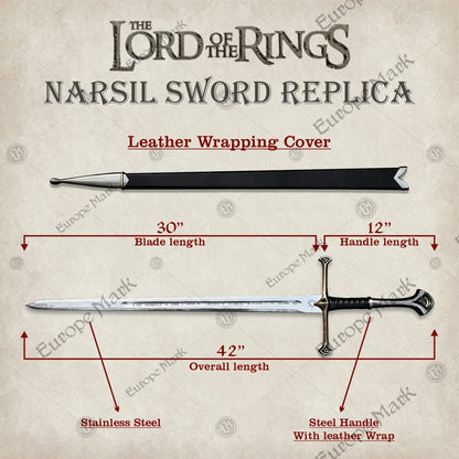 Anduril Sword Replica – LOTR Hero’s Blade