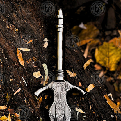 Premium Dark Souls Artorias Greatsword Replica with Ebony Plaque