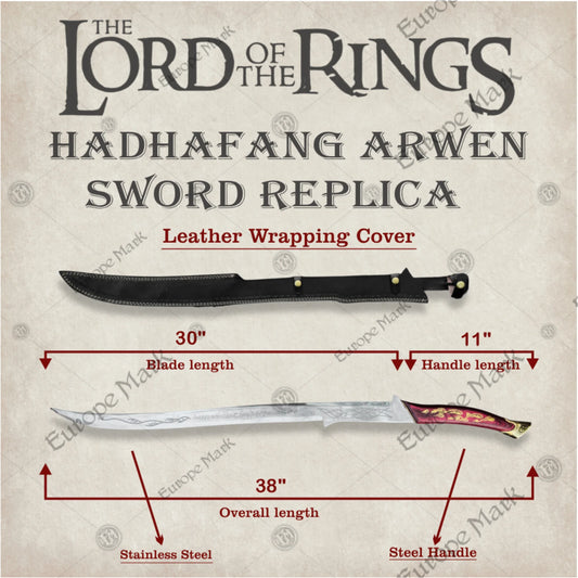 Hadhafang Sword Replica – Arwen's Elven Blade