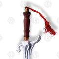 Premium Belly Dance Dragon Scimitar Sword Replica with Rosewood Stand.