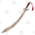 Premium Belly Dance Dragon Scimitar Sword Replica with Rosewood Stand.