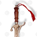 Premium Belly Dance Dragon Scimitar Sword Replica with Rosewood Stand.