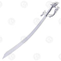 Premium Belly Dance Scimitar Sword Replica with Rosewood Stand.