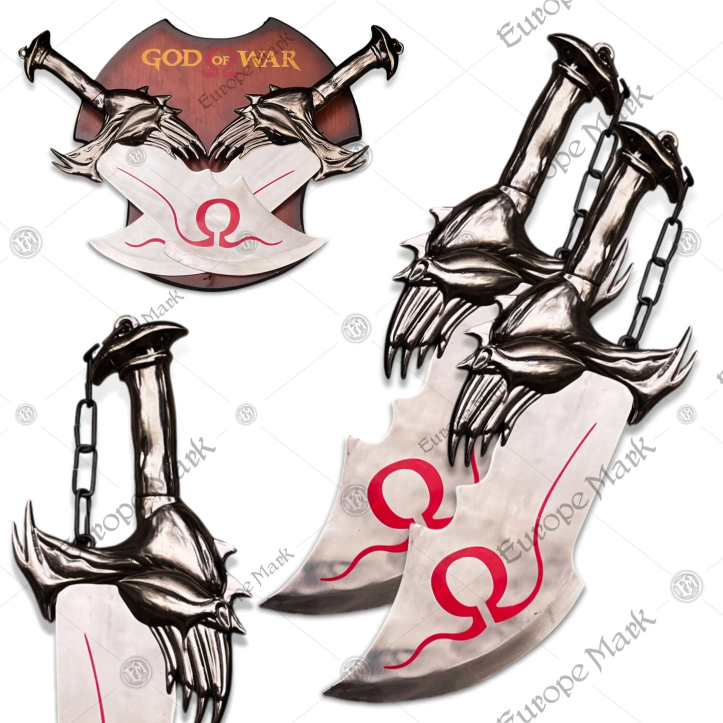 Kratos Silver Chaos Blades GOWR
