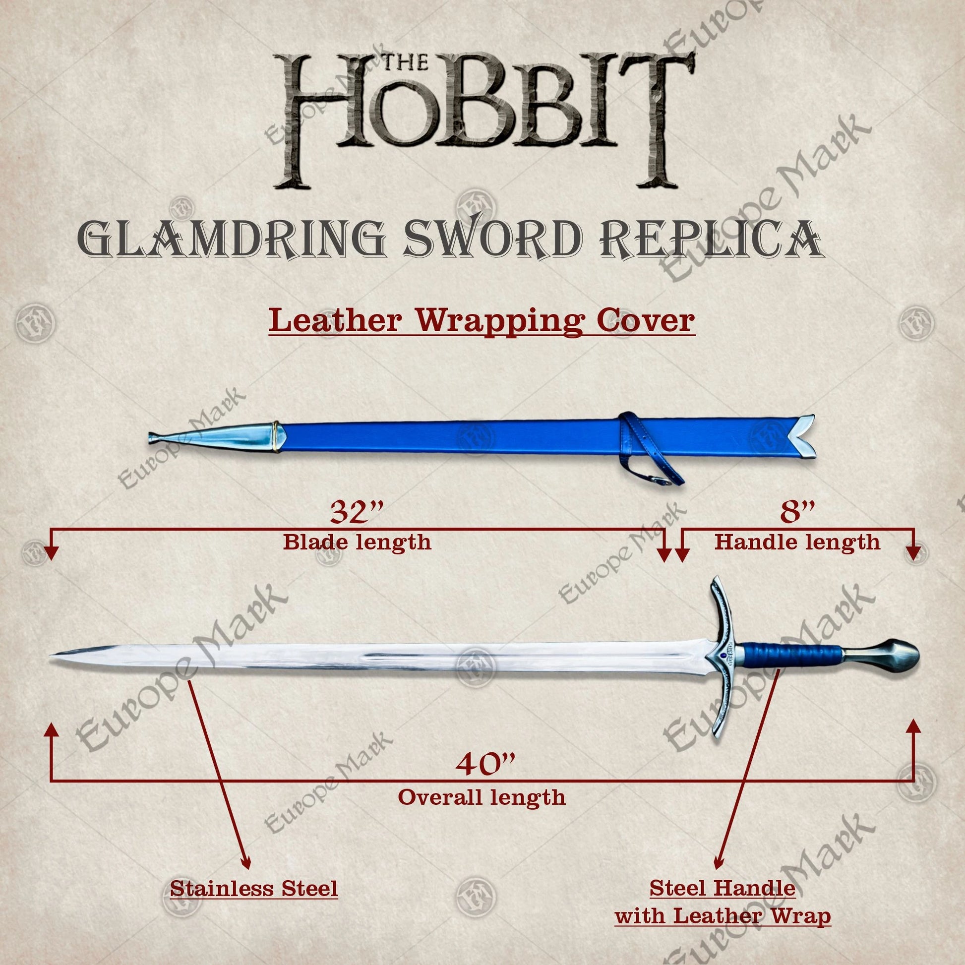 Glamdring Sword Replica – Gandalf’s Elven Blade