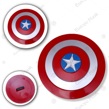 Premium Captain America Vibranium Shield Replica with stainless steel.
