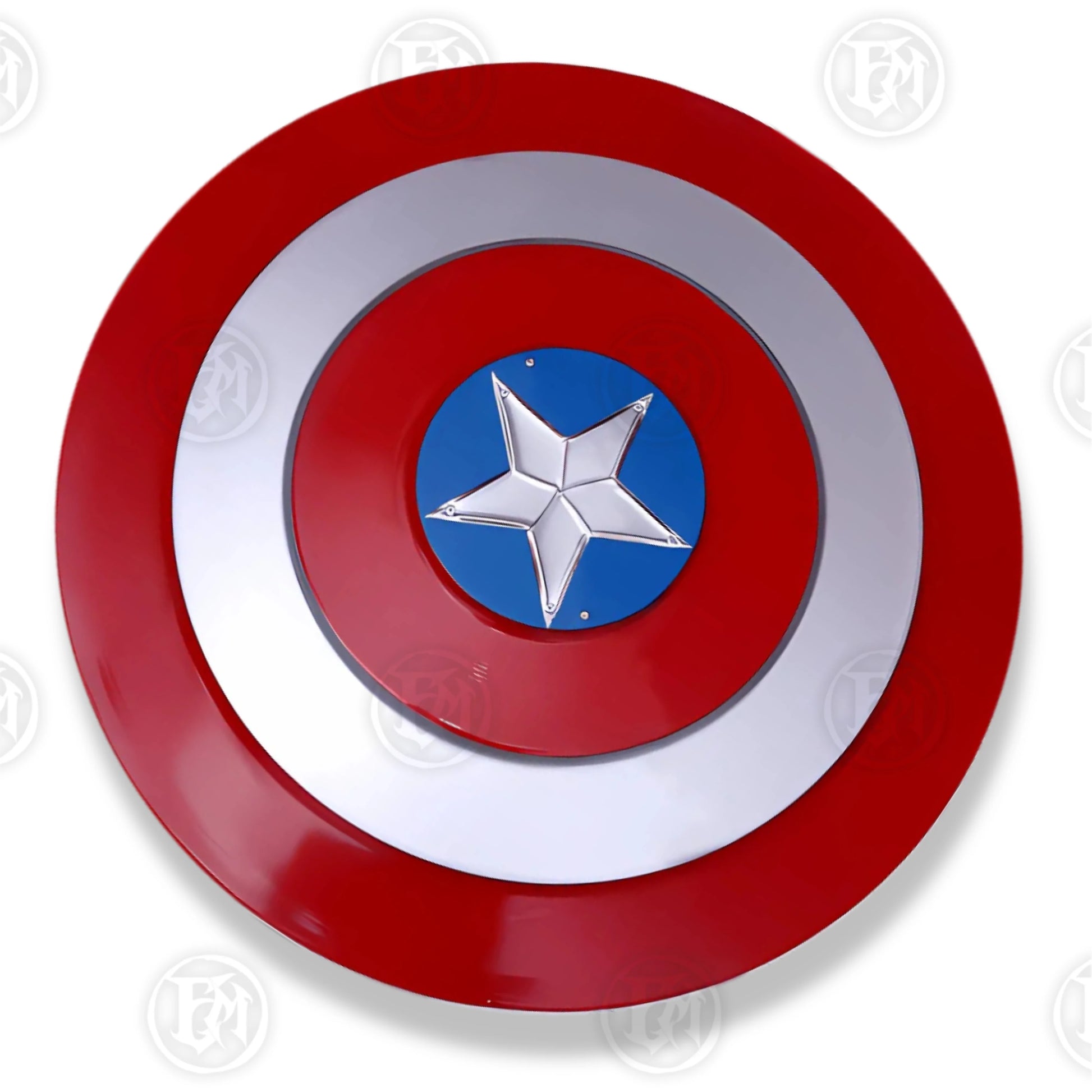 Premium Captain America Vibranium Shield Replica with stainless steel.
