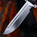 Premium Daryl Dixon Legacy Bowie Knife Replica with Walnut Stand