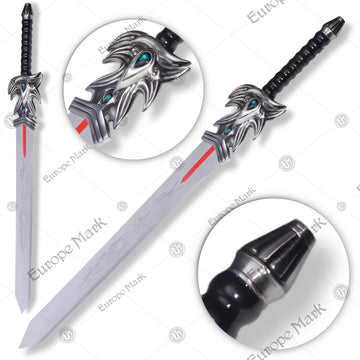 Premium Demacia League of Legends Sword Replica with stainless steel blade.