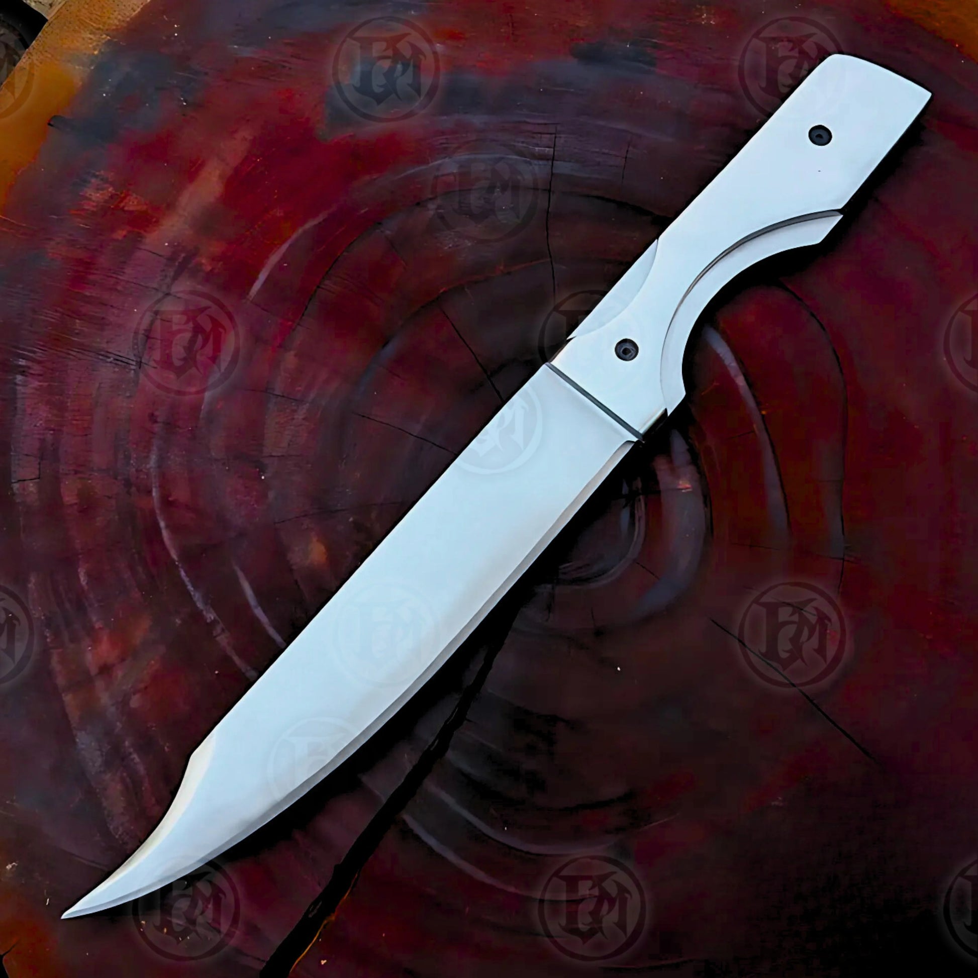 Premium Dexter Morgan Knife Cosplay Replica with Walnut Stand