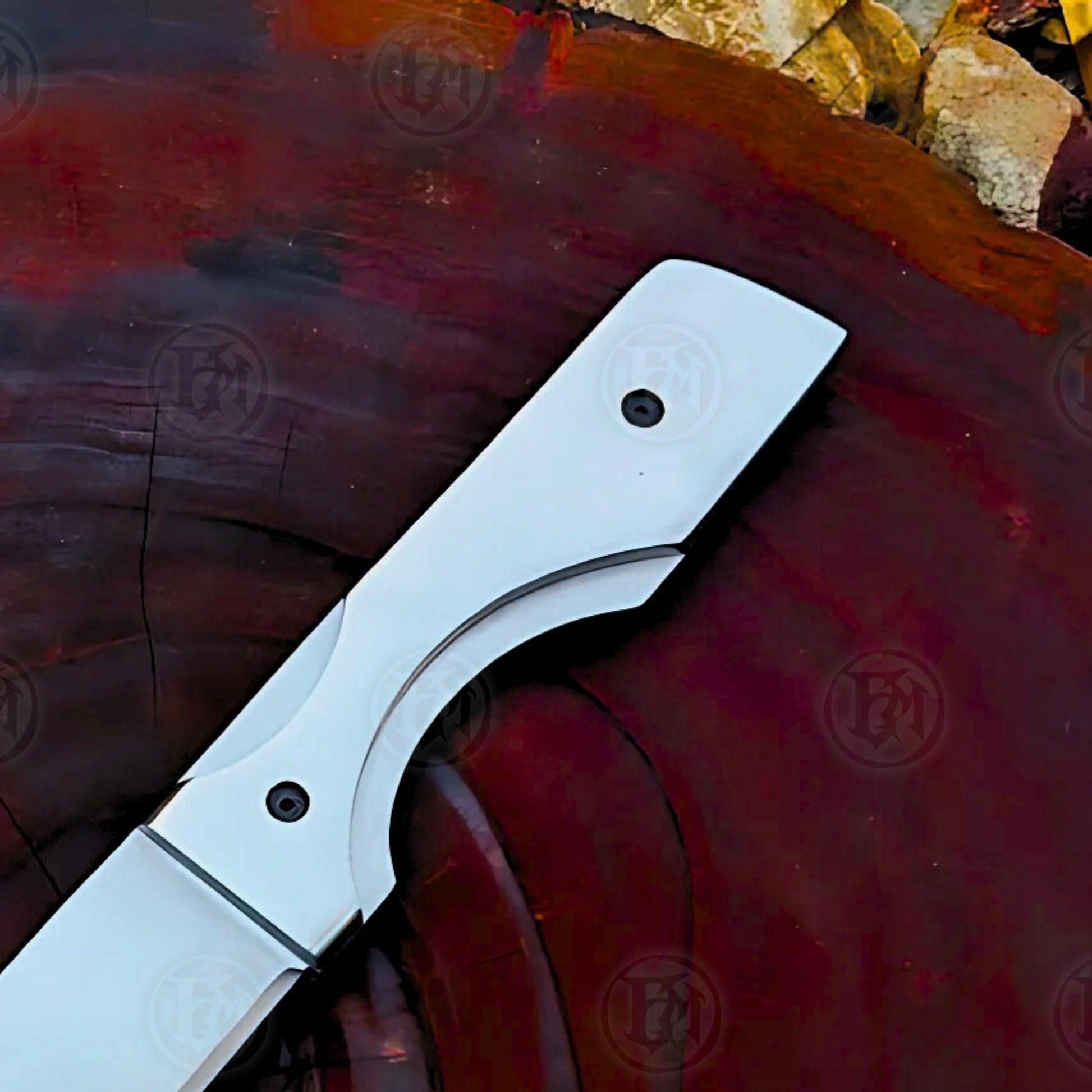 Premium Dexter Morgan Knife Cosplay Replica with Walnut Stand