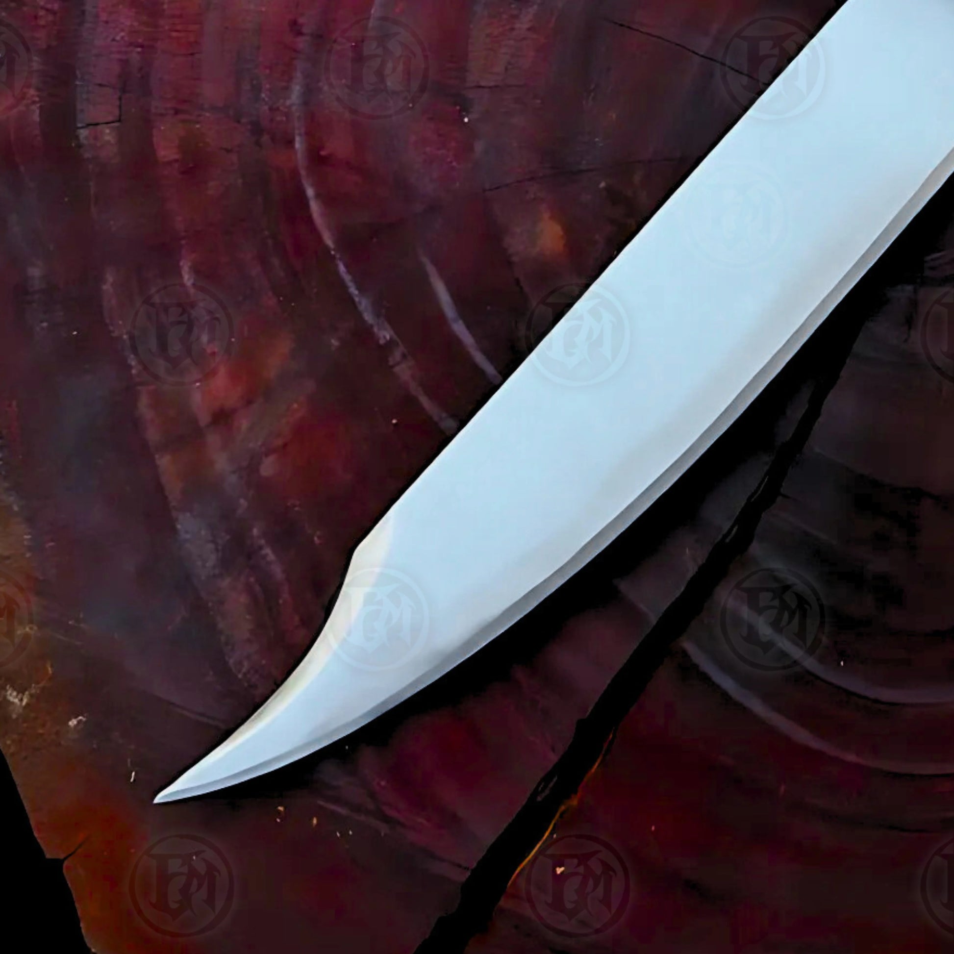 Premium Dexter Morgan Knife Cosplay Replica with Walnut Stand