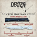 Premium Dexter Morgan Knife Cosplay Replica with Walnut Stand