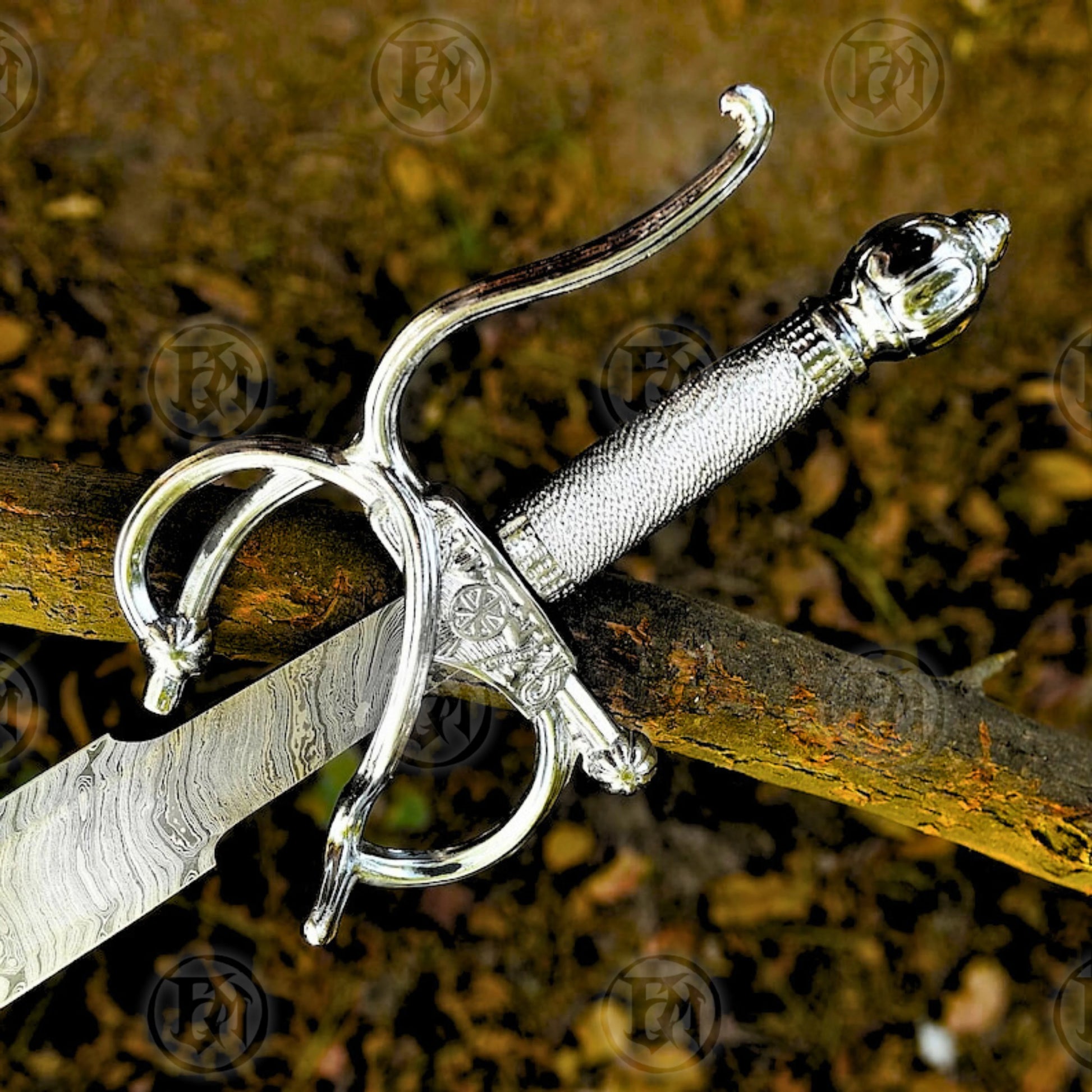 El Cid Rapier Damascus Sword Replica