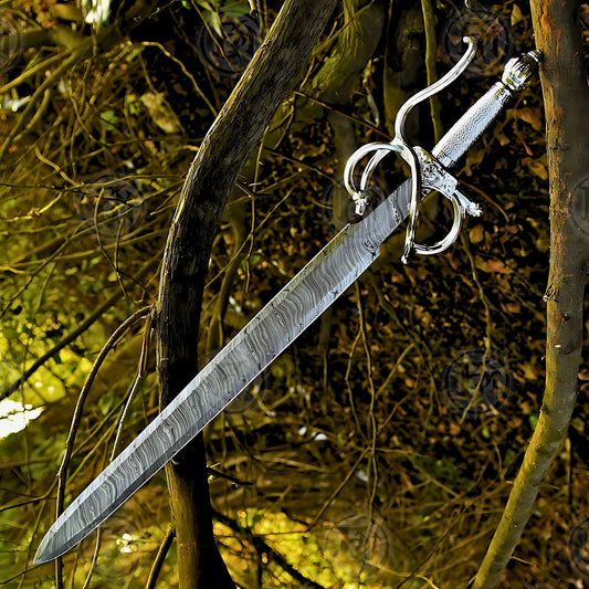El Cid Rapier Damascus Sword Replica