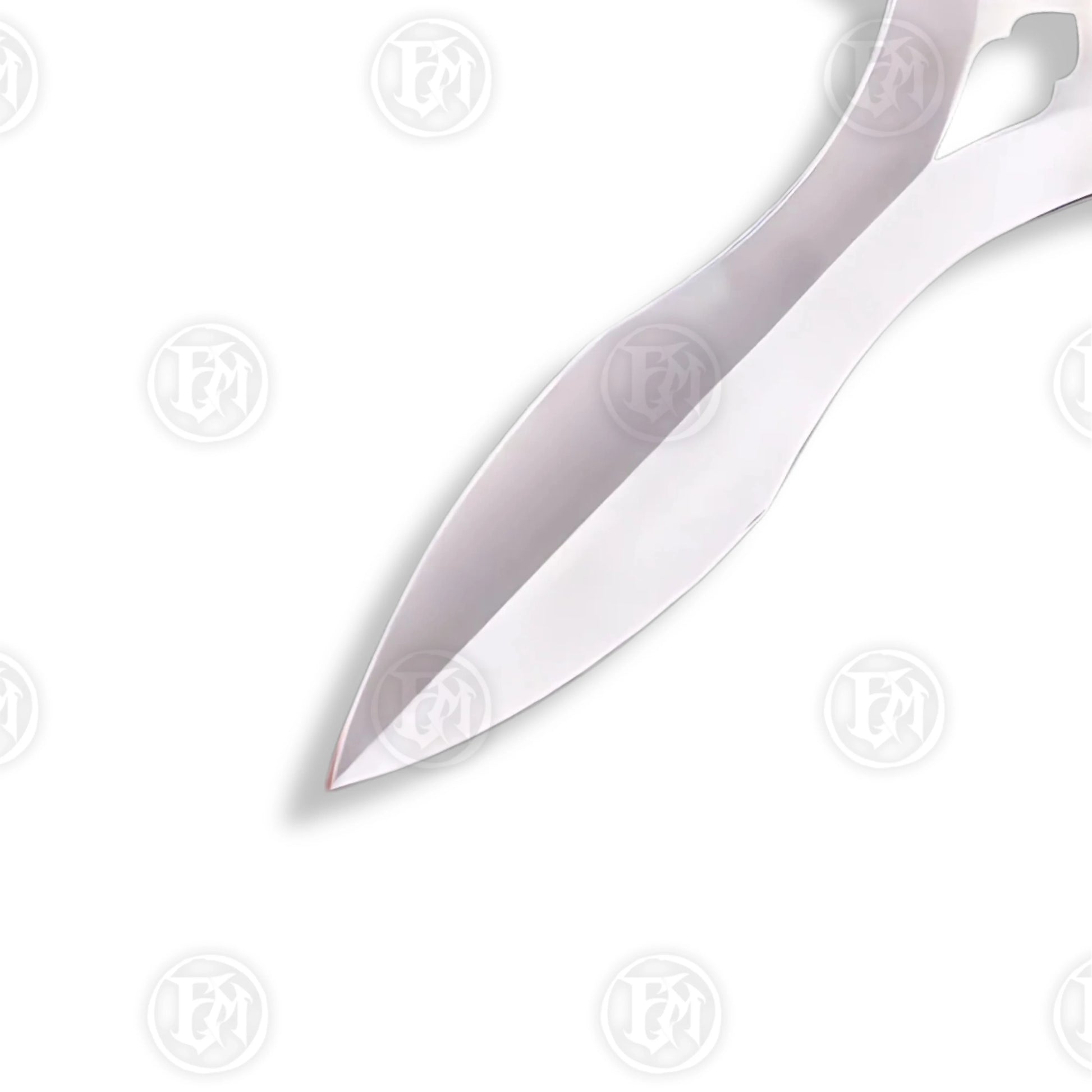 Premium Elven Fantasy Dagger with Green Leather Sheath