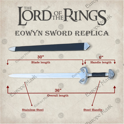 Eowyn Sword LOTR Prop Replica