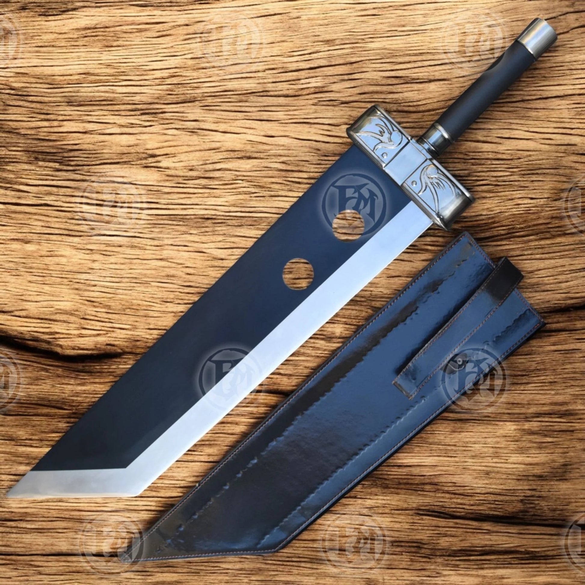 Black Buster Sword FFVII Cloud