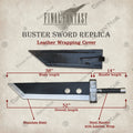 Black Buster Sword FFVII Cloud