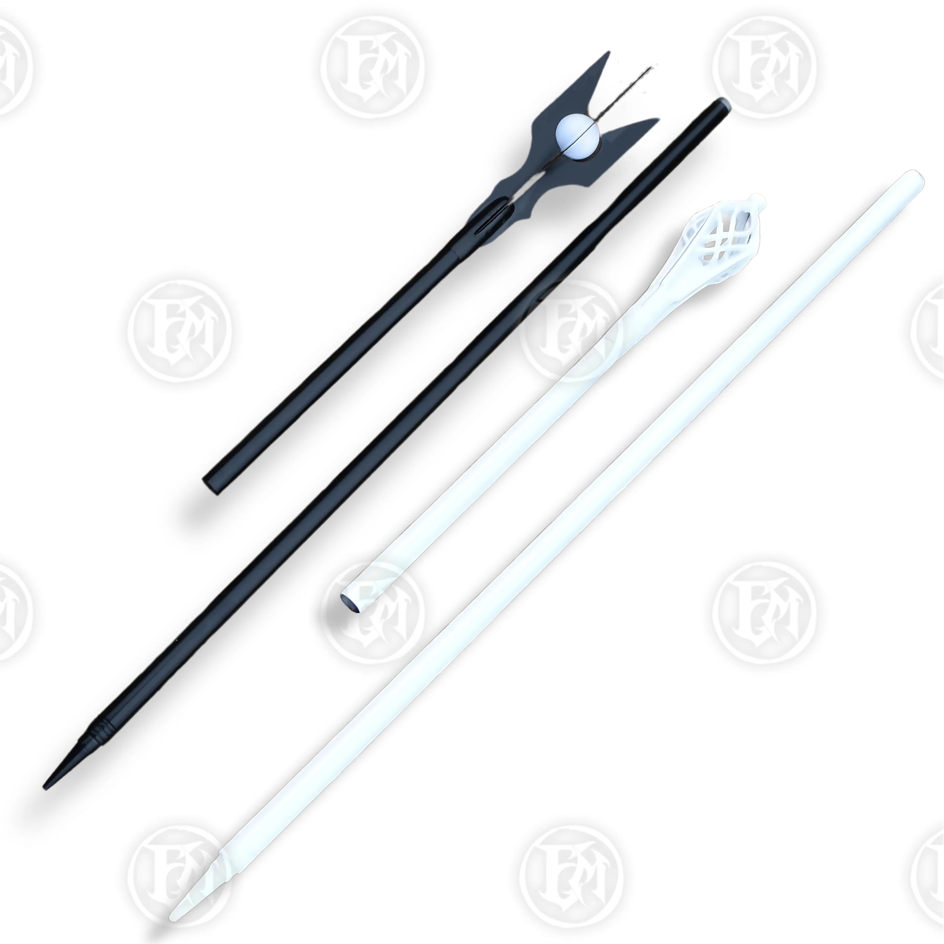 Gandalf The White & Saruman Staff LOTR