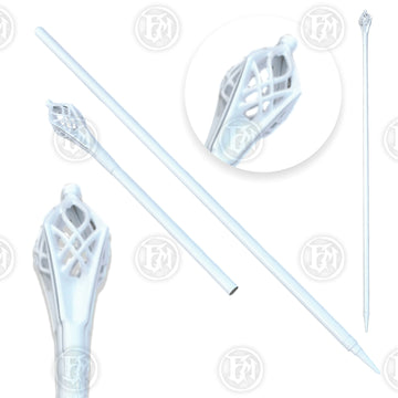 Gandalf White Staff LOTR Wizard Prop Replica