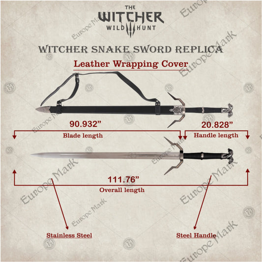 Geralt Silver Sword – Witcher Series Collectible