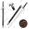 Geralt Silver Sword Witcher Collectible 