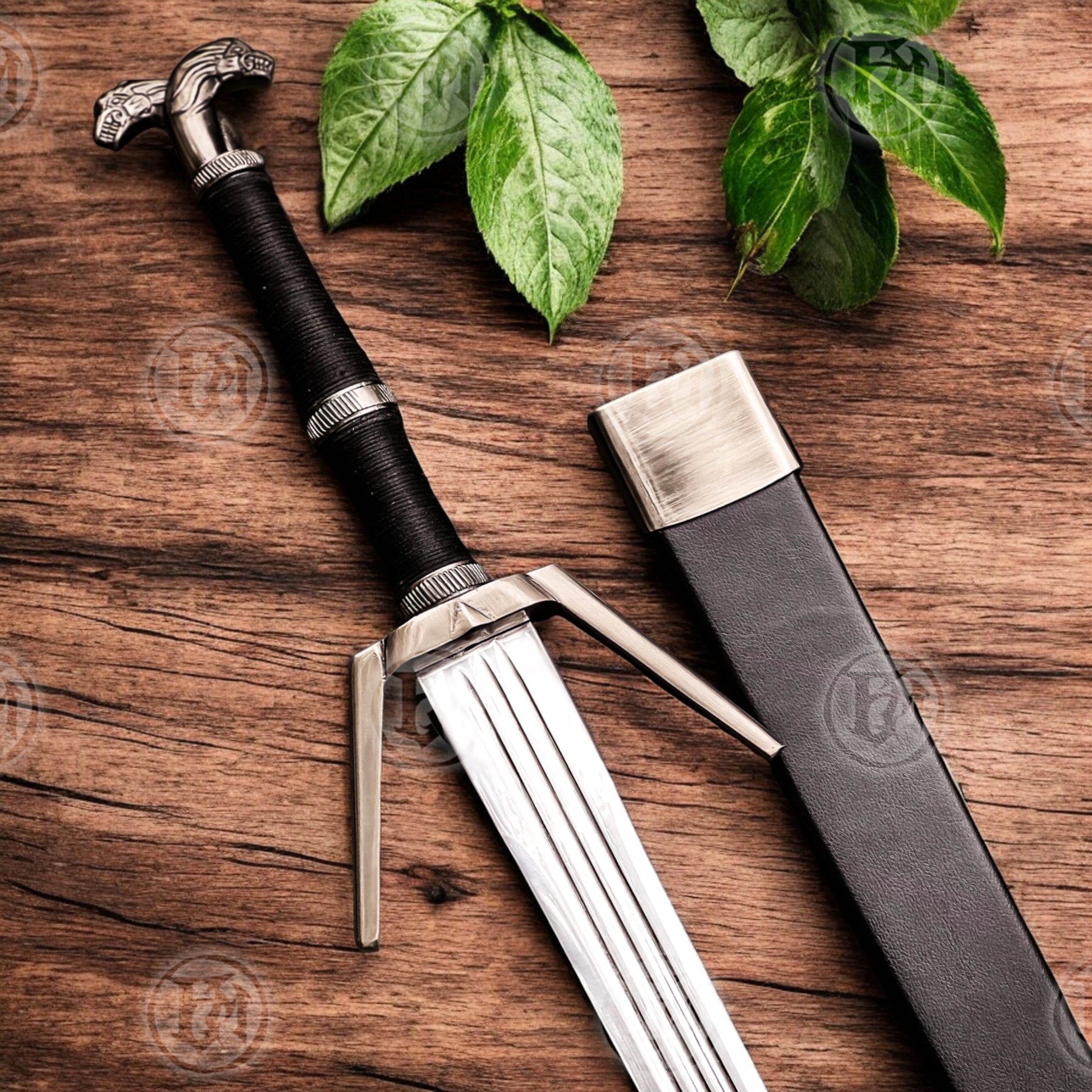 Geralt Silver Sword Witcher Collectible 