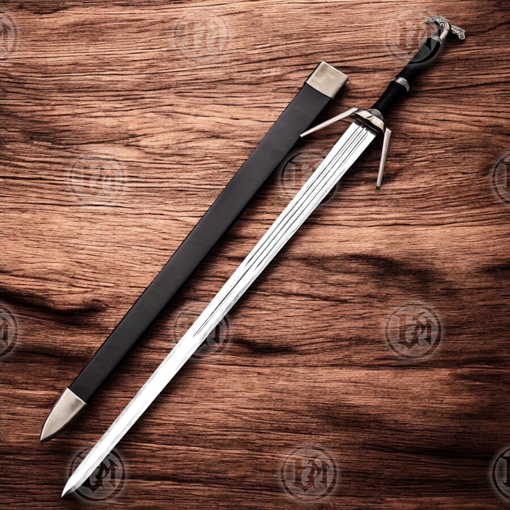 Geralt Silver Sword Witcher Collectible 