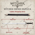 Geralt Silver Sword Witcher Collectible 