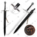 Witcher Geralt Steel Sword Replica Scabbard