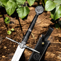 Witcher Geralt Steel Sword Replica Scabbard