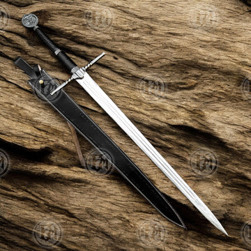 Witcher Geralt Steel Sword Replica Scabbard