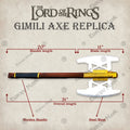 Gimli’s Battle Axe Replica LOTR Dwarven Collectible