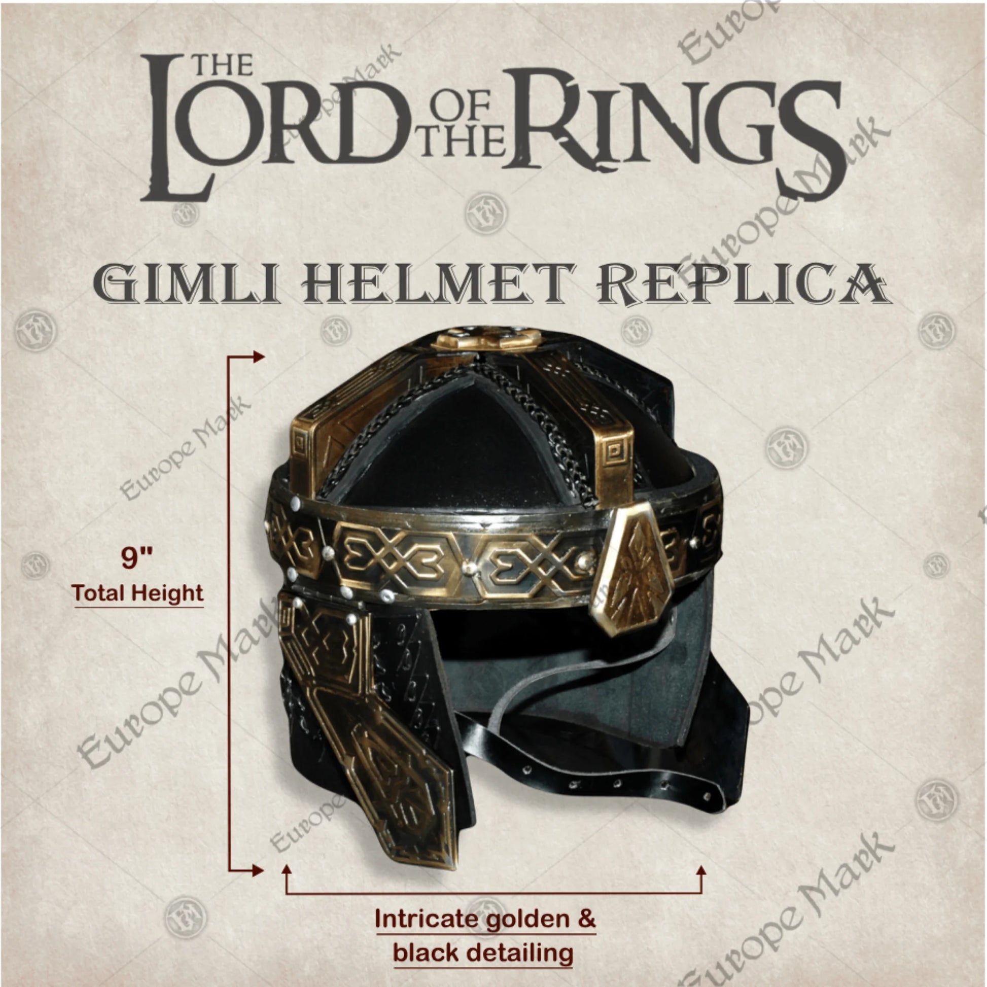 Gimli Helmet LOTR Collectible