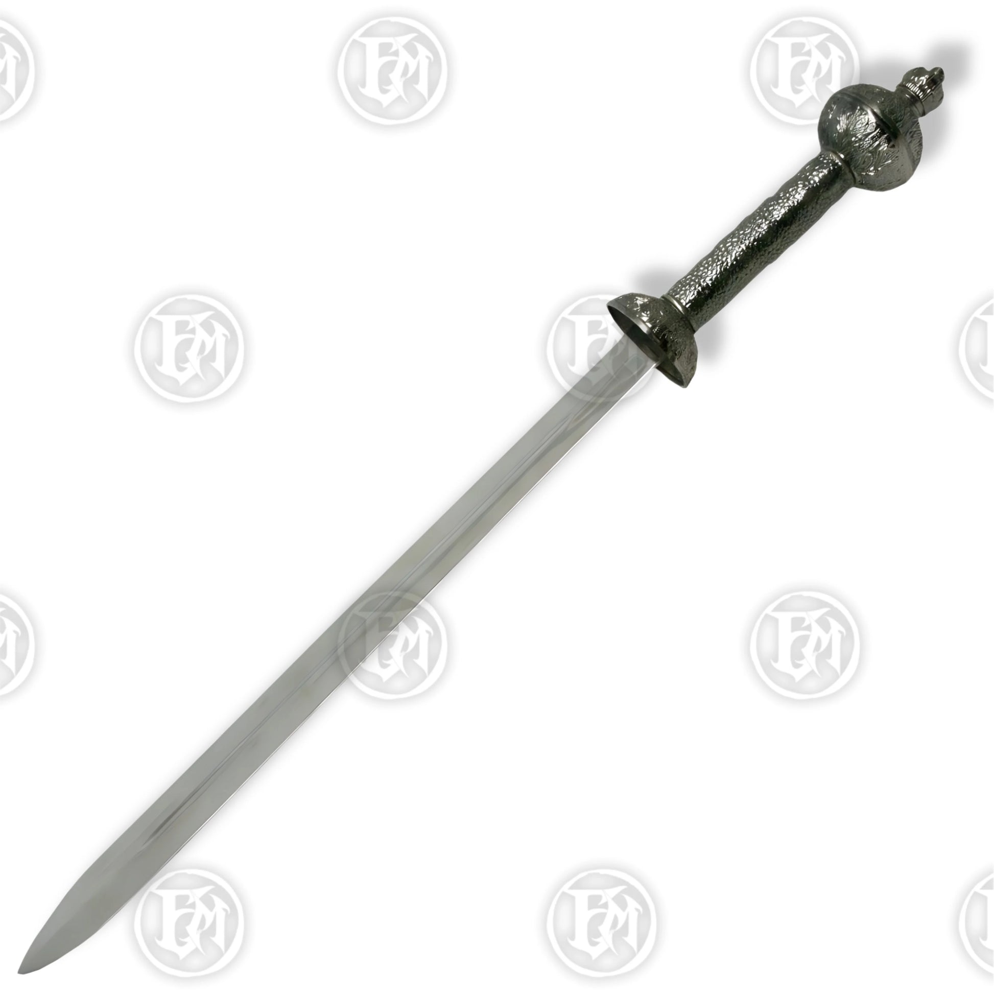 Premium Gladiator Imperial Roman Sword Replica with stainless steel blade.