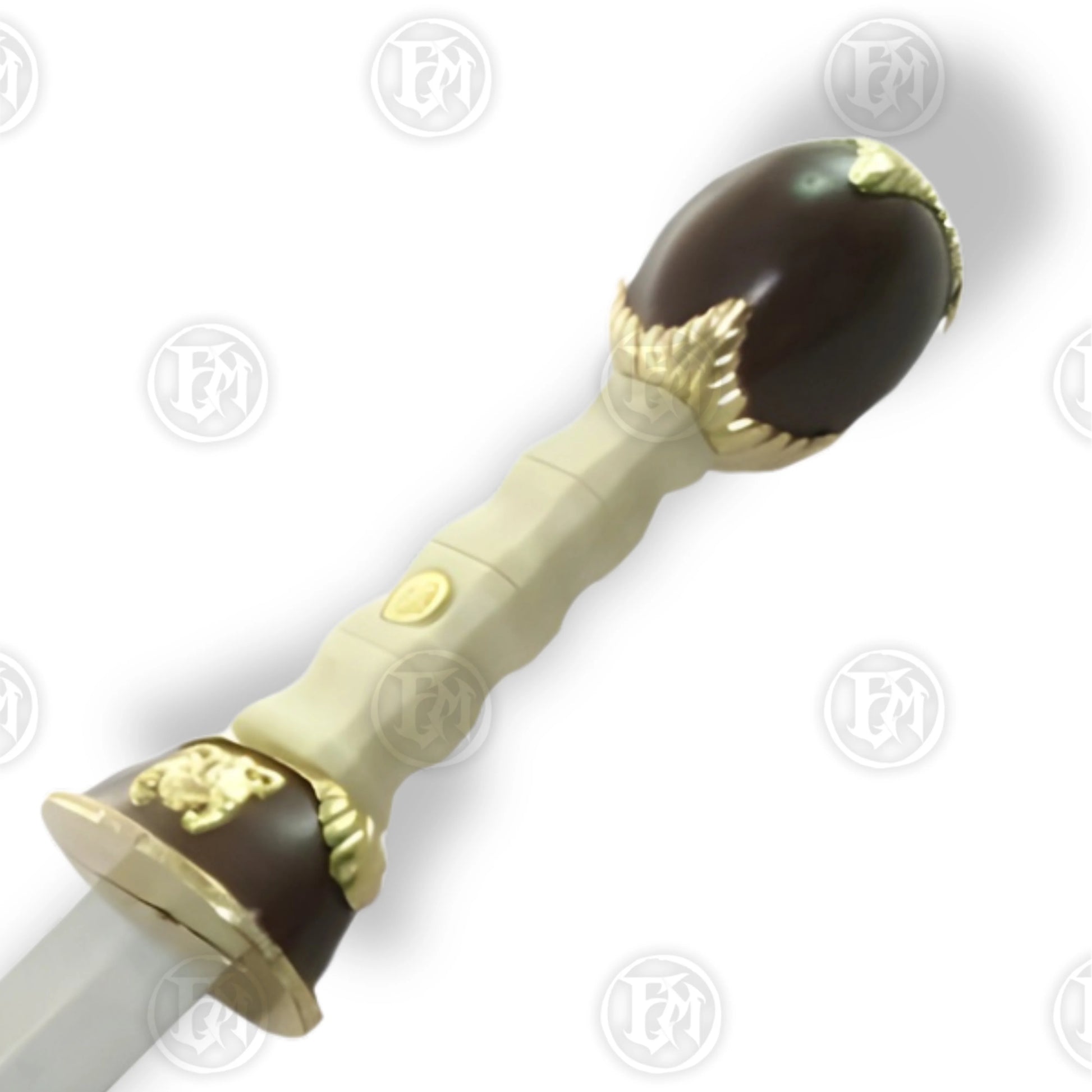 Premium Gladiator Maximus Gold Finish Sword Replica with stainless Steel blade.