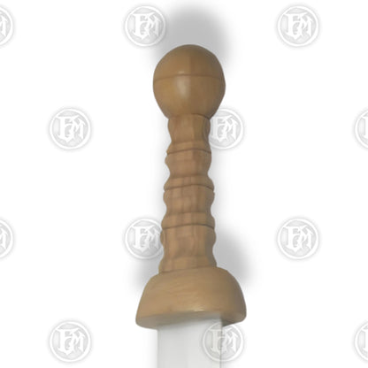 Premium Gladiator Maximus Wooden Handle Sword Replica with stainless steel blade.