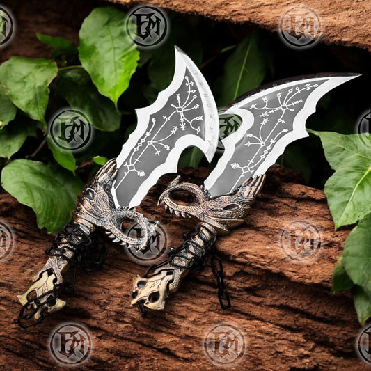 Kratos Blades of Chaos Metal Replica GOW