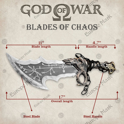 Kratos Blades of Chaos Metal Replica GOW