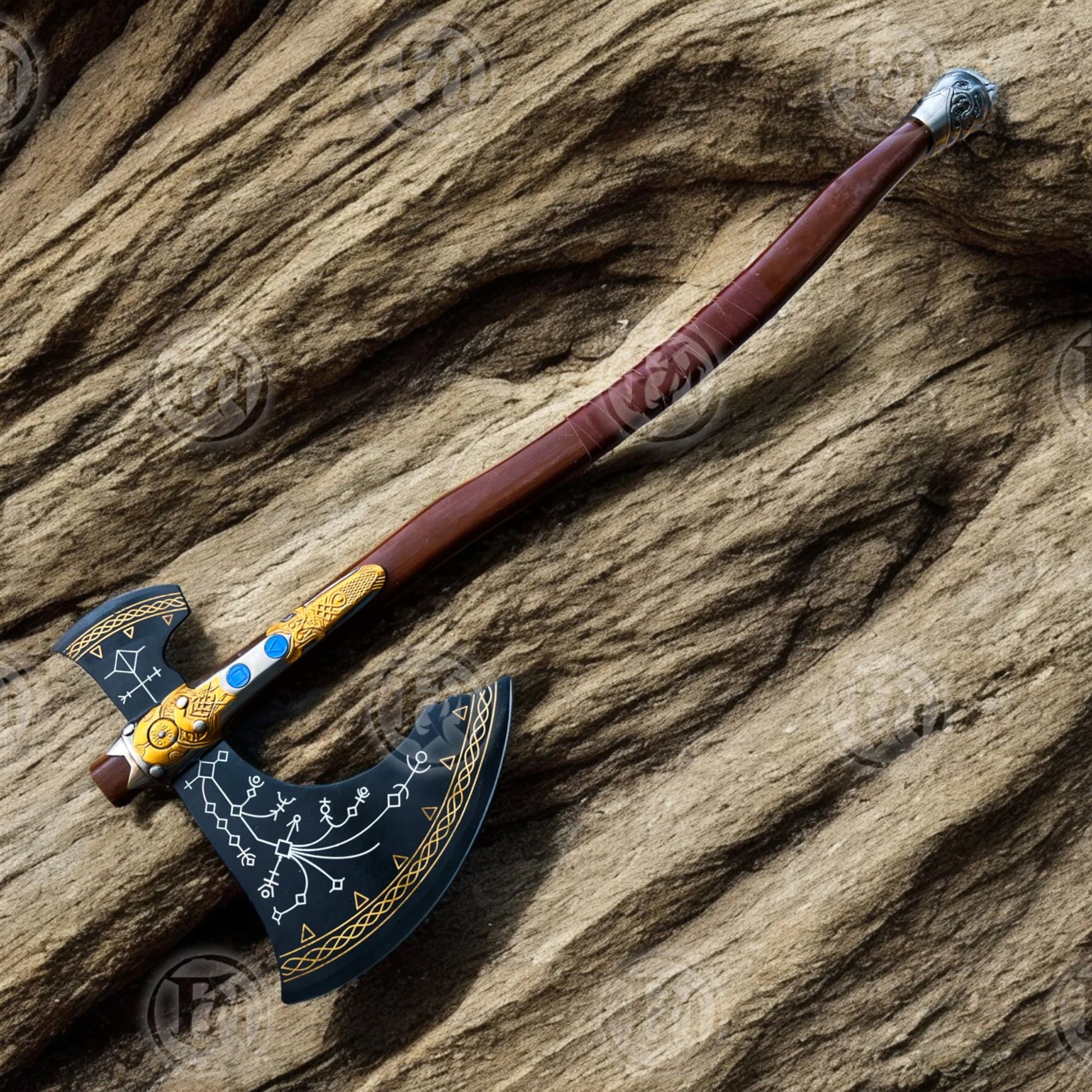 Kratos GOW Leviathan Axe Replica Collectible