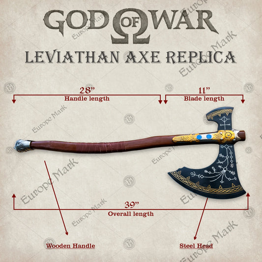 Kratos GOW Leviathan Axe Replica Collectible