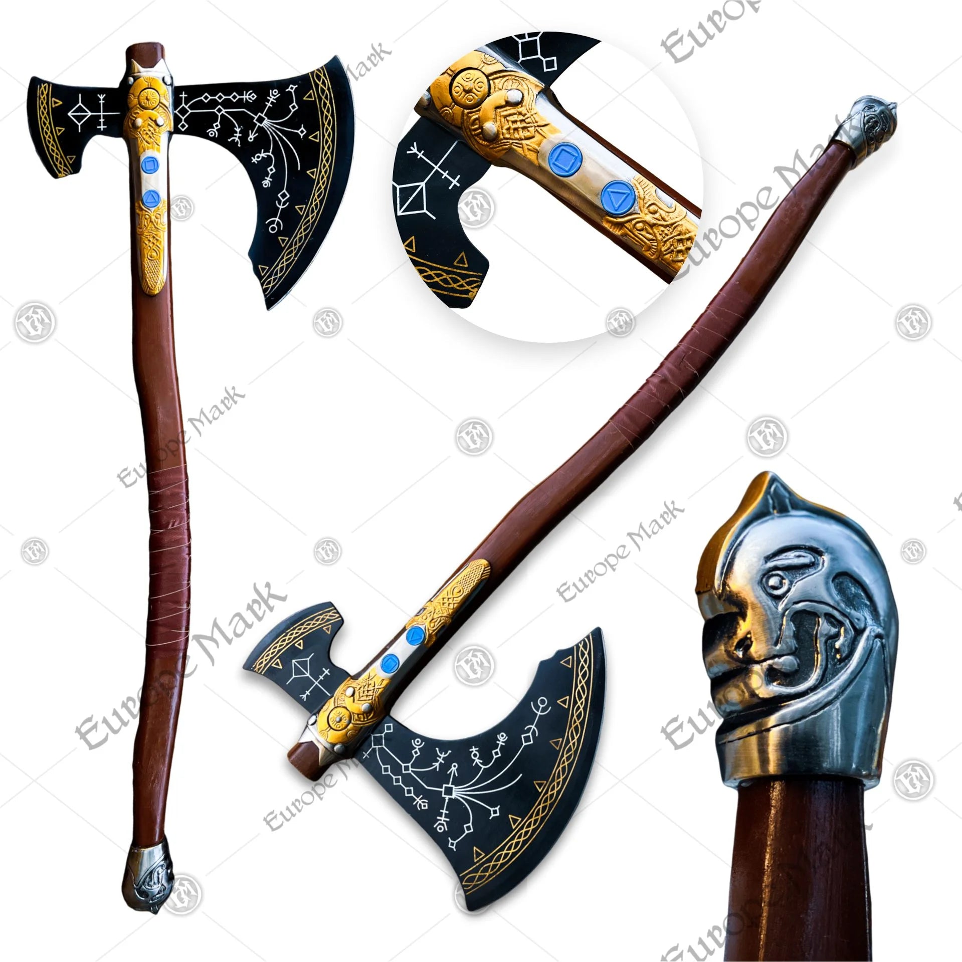 Kratos GOW Leviathan Axe Replica Collectible