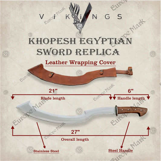 Hierloom Egyptian Khopesh Collectible 