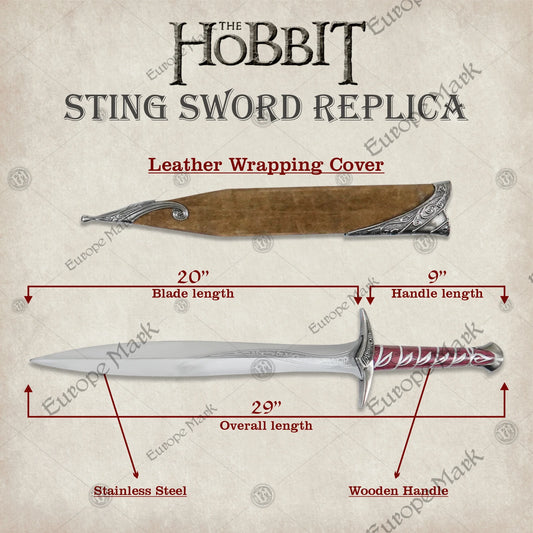 Sting Sword Replica – The Hobbit Elven Blade