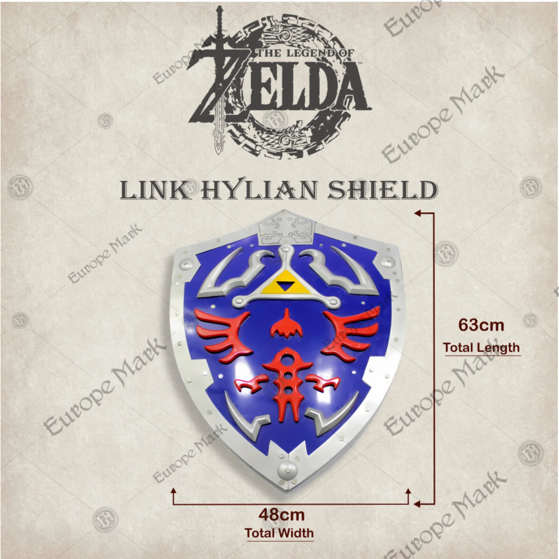 Hylian Shield of Link – Zelda Hero’s Crest