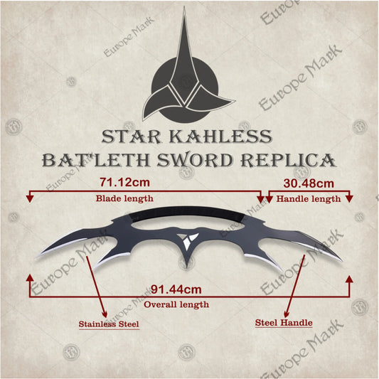 Kahless Bat'Leth – Klingon Star Sword 