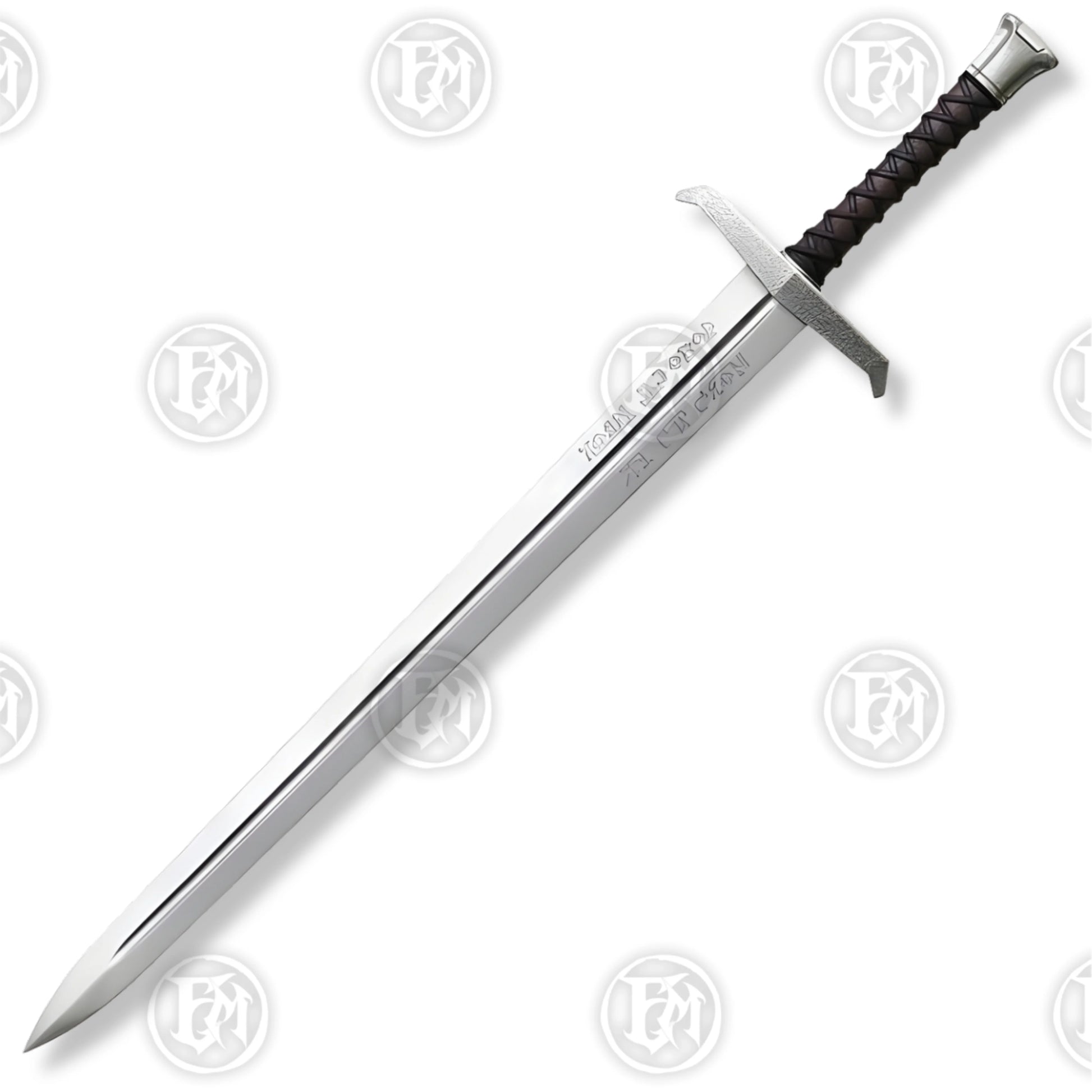 Premium King Arthur Excalibur Legend of the Sword Replica with stainless steel blade.